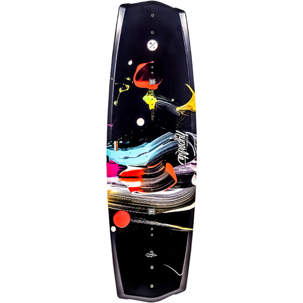 2026 Hyperlite Eden 2.0 Wakeboard Til Kvinder H25ED - Black / Multico